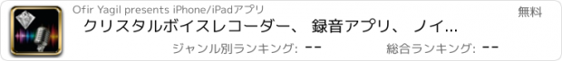 おすすめアプリ クリスタルボイスレコーダー、 録音アプリ、 ノイズ除去