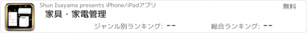 おすすめアプリ 家具・家電管理