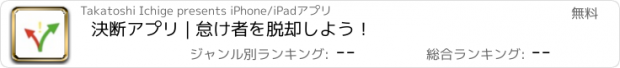 おすすめアプリ 決断アプリ | 怠け者を脱却しよう！