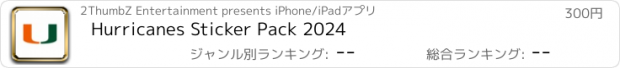 おすすめアプリ Hurricanes Sticker Pack 2024