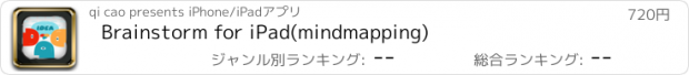 おすすめアプリ Brainstorm for iPad(mindmapping)