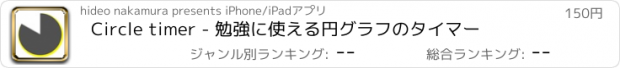 おすすめアプリ Circle timer - 勉強に使える円グラフのタイマー