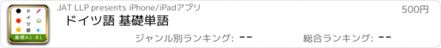 おすすめアプリ ドイツ語 基礎単語