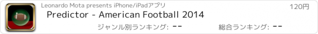 おすすめアプリ Predictor - American Football 2014