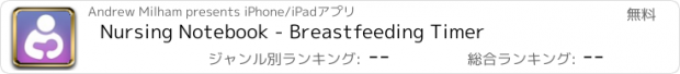 おすすめアプリ Nursing Notebook - Breastfeeding Timer