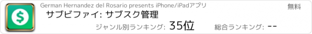 おすすめアプリ サブビファイ: サブスク管理