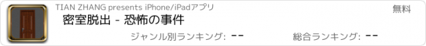 おすすめアプリ 密室脱出 - 恐怖の事件