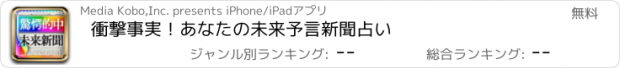 おすすめアプリ 衝撃事実！あなたの未来予言新聞占い