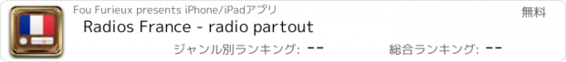 おすすめアプリ Radios France - radio partout