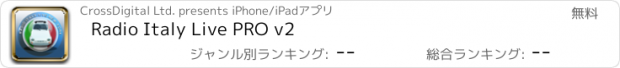 おすすめアプリ Radio Italy Live PRO v2