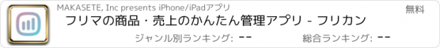 おすすめアプリ フリマの商品・売上のかんたん管理アプリ - フリカン