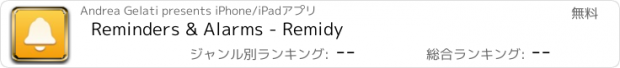 おすすめアプリ Reminders & Alarms - Remidy