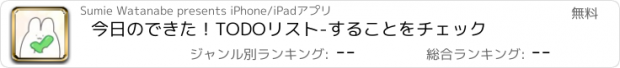 おすすめアプリ 今日のできた！TODOリスト-することをチェック