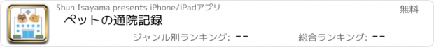 おすすめアプリ ペットの通院記録