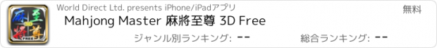 おすすめアプリ Mahjong Master 麻將至尊 3D Free