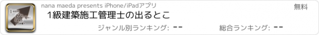 おすすめアプリ 1級建築施工管理士の出るとこ