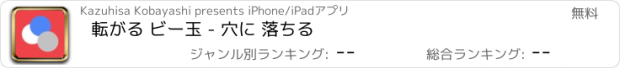 おすすめアプリ 転がる ビー玉 - 穴に 落ちる