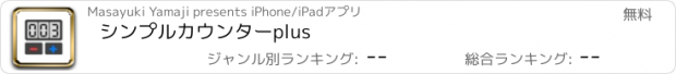 おすすめアプリ シンプルカウンターplus