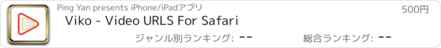 おすすめアプリ Viko - Video URLS For Safari