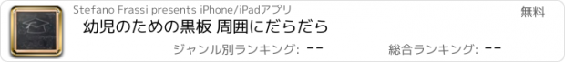 おすすめアプリ 幼児のための黒板 周囲にだらだら