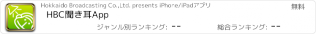 おすすめアプリ HBC聞き耳App