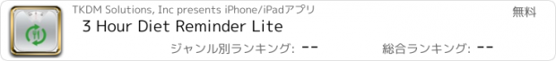 おすすめアプリ 3 Hour Diet Reminder Lite