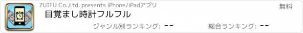 おすすめアプリ 目覚まし時計フルフル