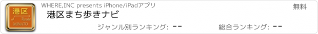 おすすめアプリ 港区まち歩きナビ