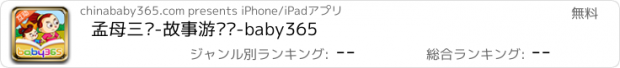 おすすめアプリ 孟母三迁-故事游戏书-baby365