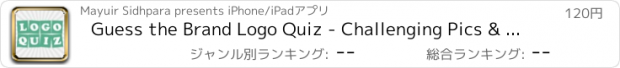 おすすめアプリ Guess the Brand Logo Quiz - Challenging Pics & Words App Ever