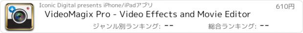 おすすめアプリ VideoMagix Pro - Video Effects and Movie Editor