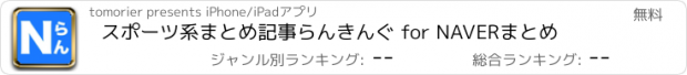 おすすめアプリ スポーツ系まとめ記事らんきんぐ for NAVERまとめ