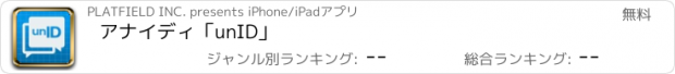 おすすめアプリ アナイディ「unID」