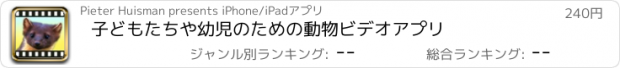 おすすめアプリ 子どもたちや幼児のための動物ビデオアプリ