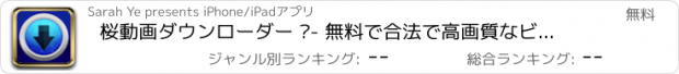 おすすめアプリ 桜動画ダウンローダー –- 無料で合法で高画質なビデオをダウンロードして楽しもう (Sakura Video Downloader Plus – Download HD videos and enjoy it right away)