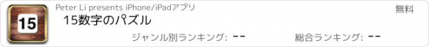 おすすめアプリ 15数字のパズル