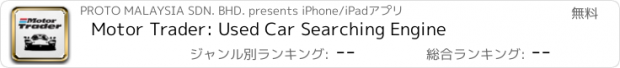 おすすめアプリ Motor Trader: Used Car Searching Engine