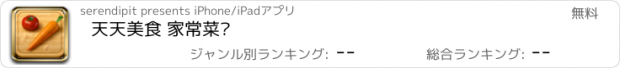 おすすめアプリ 天天美食 家常菜谱