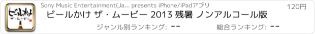 おすすめアプリ ビールかけ ザ・ムービー 2013 残暑 ノンアルコール版
