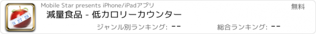 おすすめアプリ 減量食品 - 低カロリーカウンター
