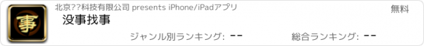 おすすめアプリ 没事找事