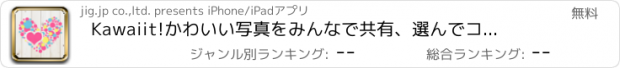 おすすめアプリ Kawaiit!　かわいい写真をみんなで共有、選んでコレクション＆ランキング！