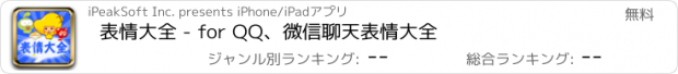 おすすめアプリ 表情大全 - for QQ、微信聊天表情大全