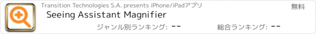 おすすめアプリ Seeing Assistant Magnifier