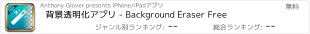 おすすめアプリ 背景透明化アプリ - Background Eraser Free