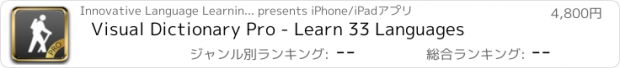 おすすめアプリ Visual Dictionary Pro - Learn 33 Languages