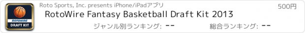 おすすめアプリ RotoWire Fantasy Basketball Draft Kit 2013