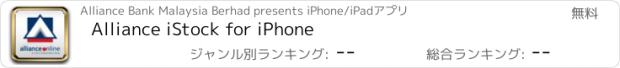 おすすめアプリ Alliance iStock for iPhone