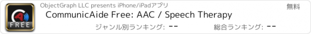 おすすめアプリ CommunicAide Free: AAC / Speech Therapy