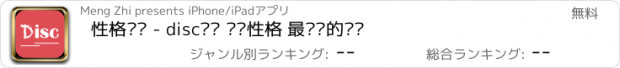 おすすめアプリ 性格测试 - disc测试 职业性格 最专业的测试